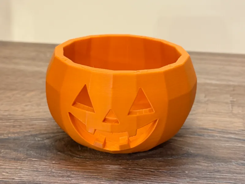 🎃 Jack-o’-Lantern Candy Bowl – Halloween Treat Holder