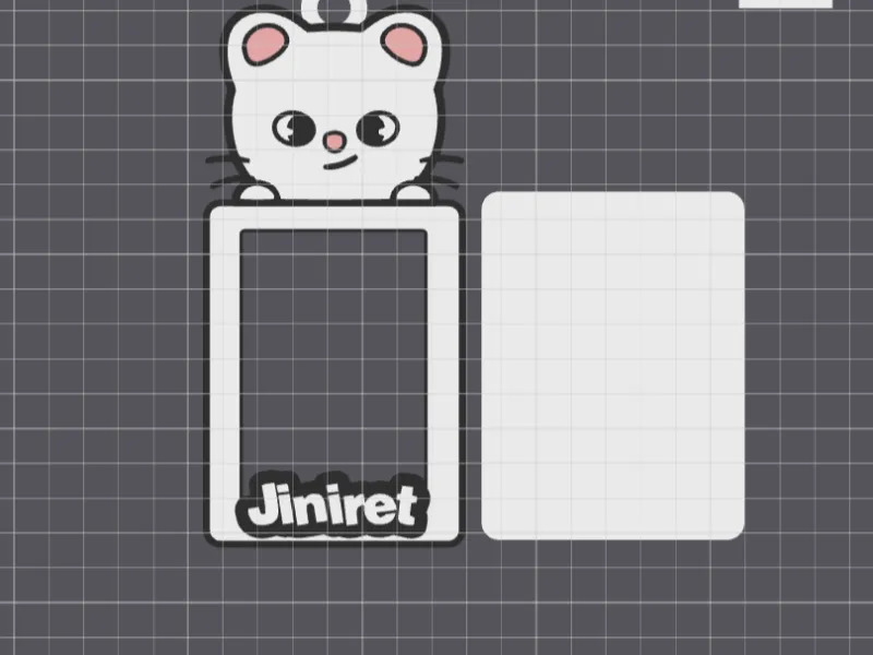 JINIRET Photocard Holder - Standard + LOMO SKZOO