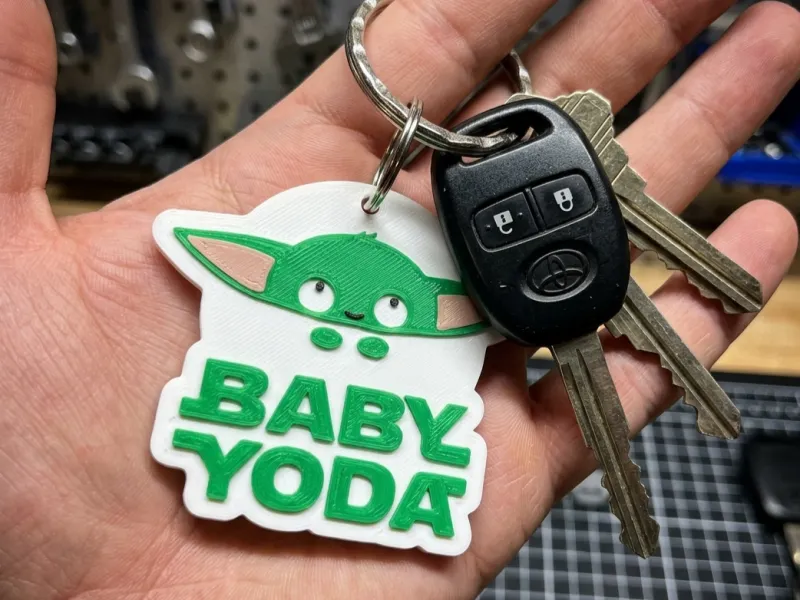 sleutelhanger Baby Yoda