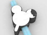Straw Topper mouse head paddle-0