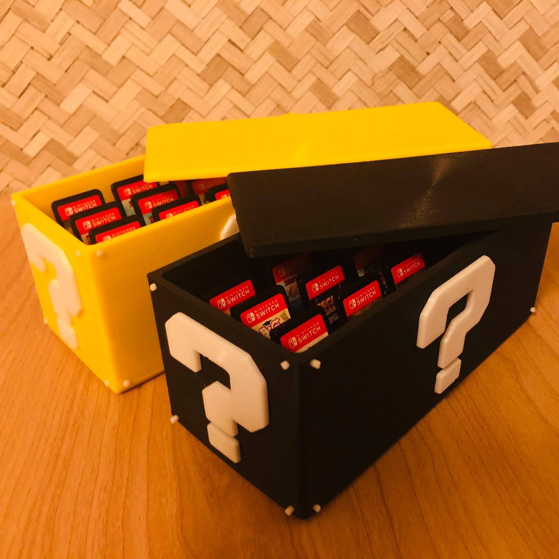 Bloc de rangement de cartes de jeu Nintendo Switch