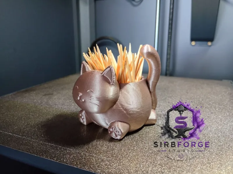 🐾 Cute Cat Toothpick Holder
