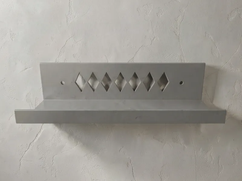 Большая настенная полка 3DPrint, парящая полка для экспозиции и книг