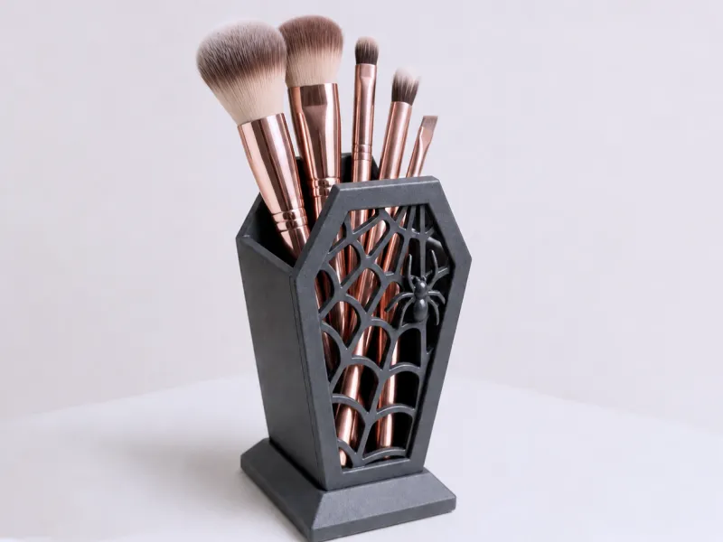 Doodskist Make-up Organizer | Gotische Opberger