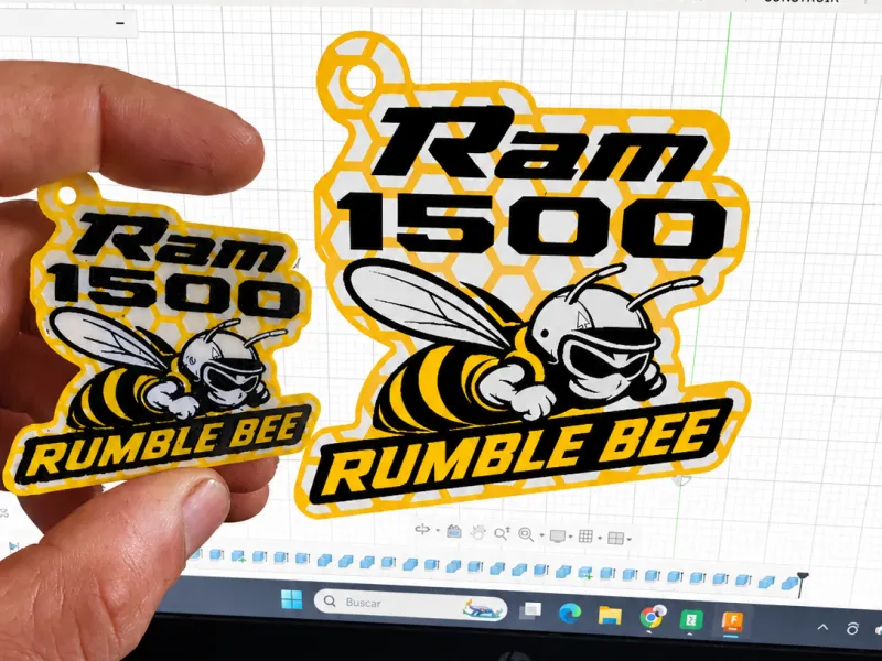 Ram 1500 Rumble Bee – Llavero