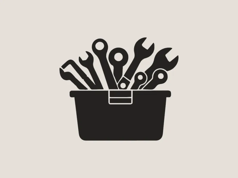 Mechanic's Toolbox Wall Art - 3D Printable