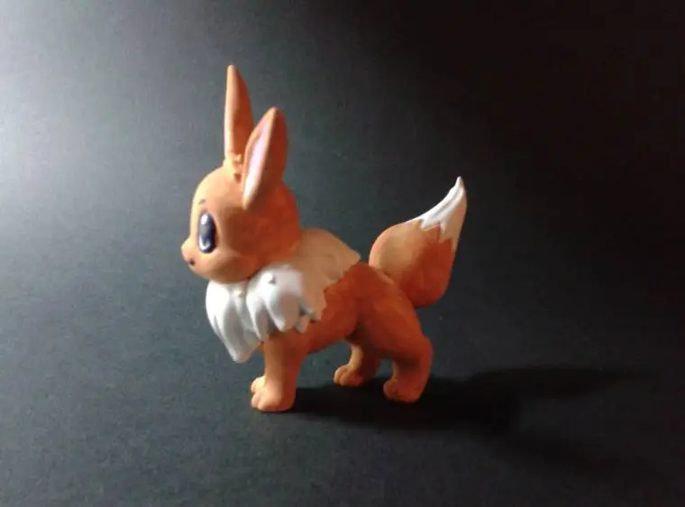 Evee - Pokemon - Fan Art-2