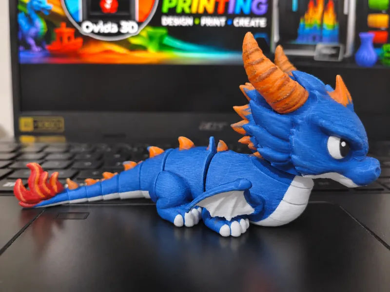Articulated Bobblehead Dragon