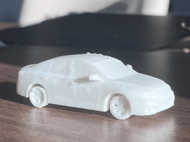 A fun toy car designed for decor or childrens toy!