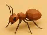 Low poly ant-0