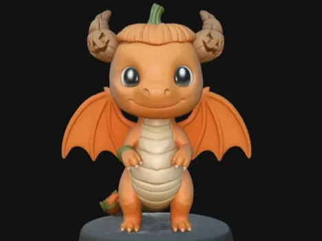 Pumpkin Dragon