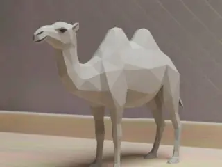 Camelo - low poly