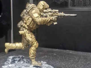Running Soldier