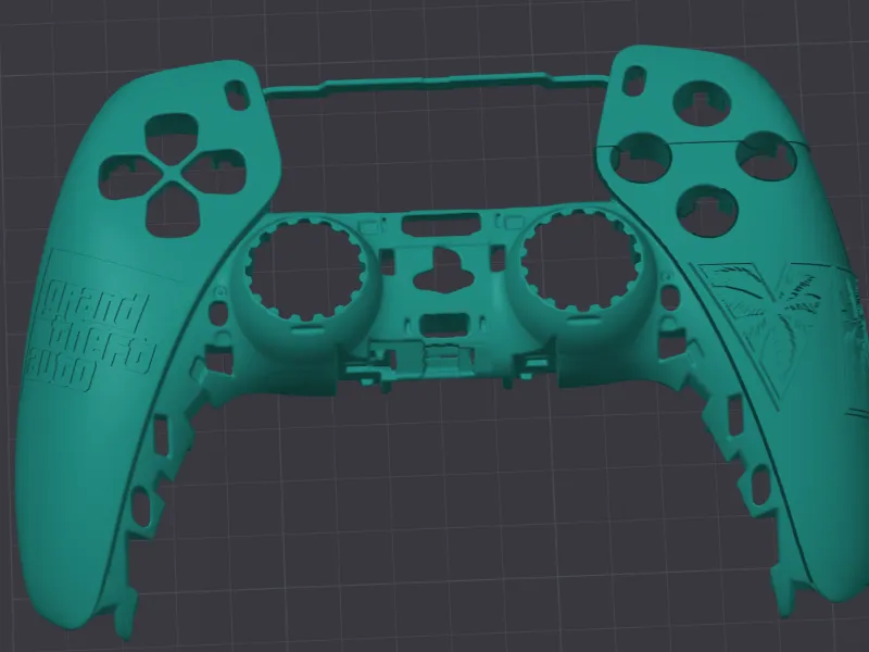 Gta6 PS5 Controller Shell