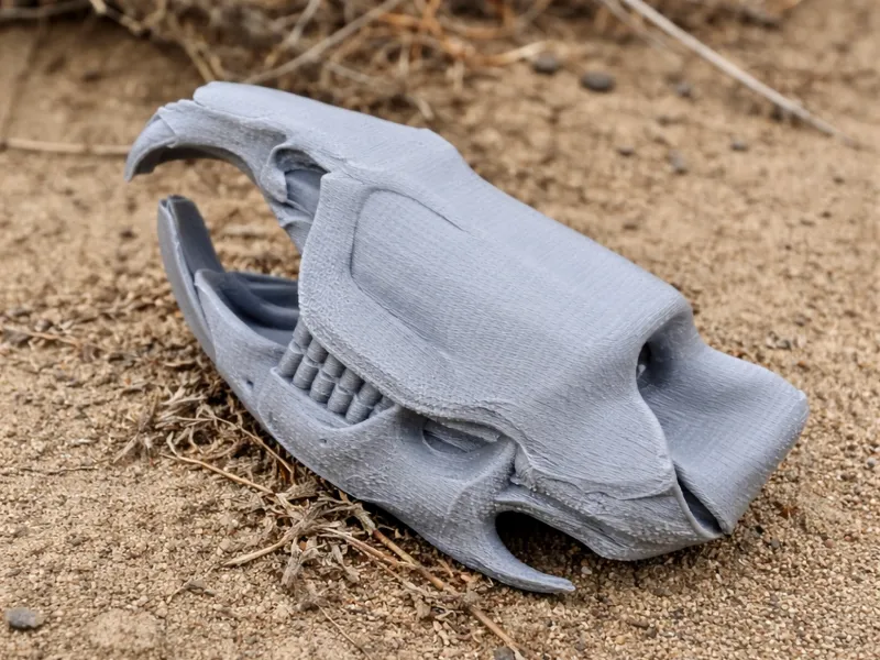 Muskrat Skull