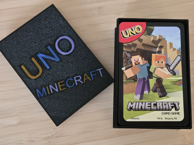 Uno Box (Uno Minecraft Cards)