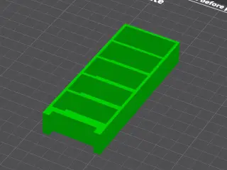 Bookshelf for dollhouse miniature house scale 1:18