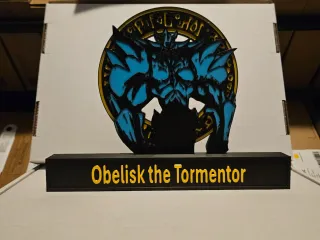 Yu-Gi-Oh - Obelisk The Tormentor display