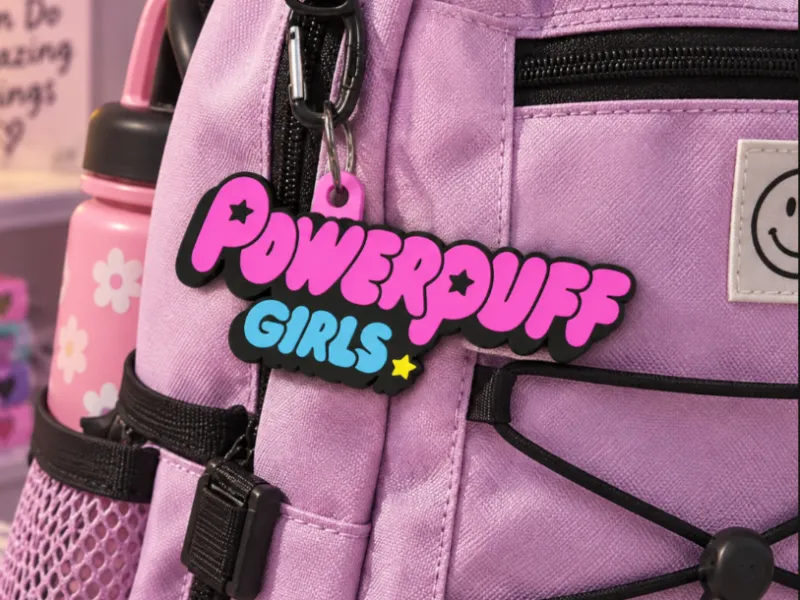 PowerPuff Girls keychain
