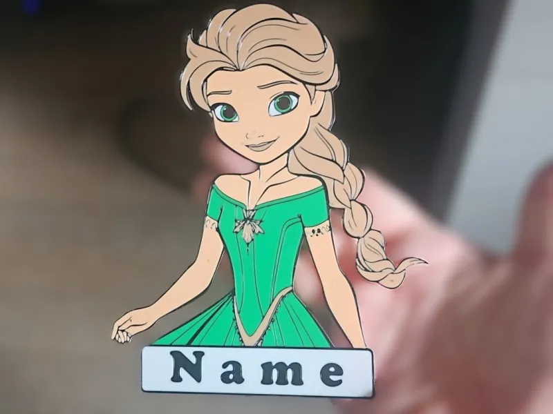 Anna Frozen ana disney - your name