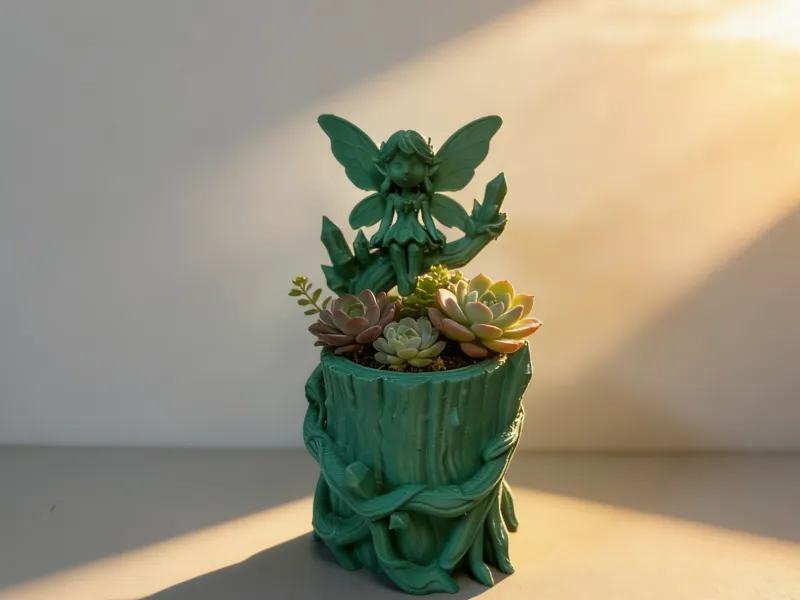 Vaso per piante e contenitore "Fata del bosco" · Porta la fiaba nella vita quotidiana