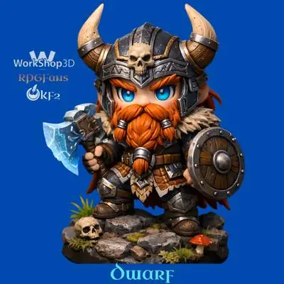 Modèle RPG v.Print&Paint de WorkShop3D