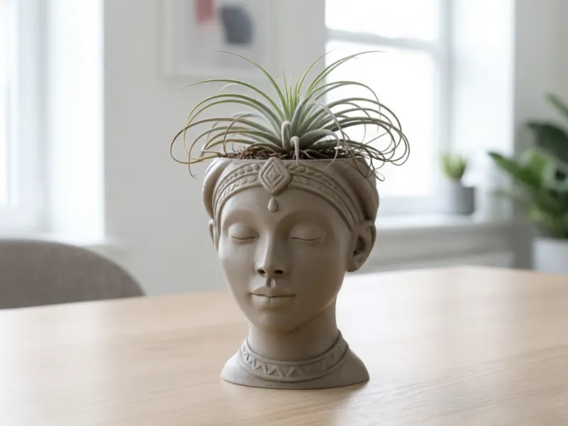 Beauty planter - Elegant Female Bust Flower Pot