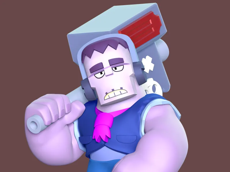 Frank Brawl Stars Fan Art