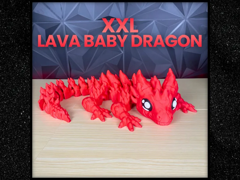 XXL Lava Baby Dragon