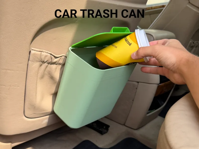 Car Trash Can