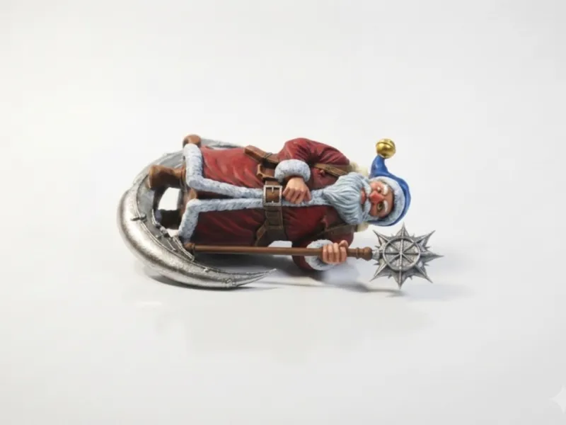 Santa Holiday Figurine Miscellaneous 3D Printable