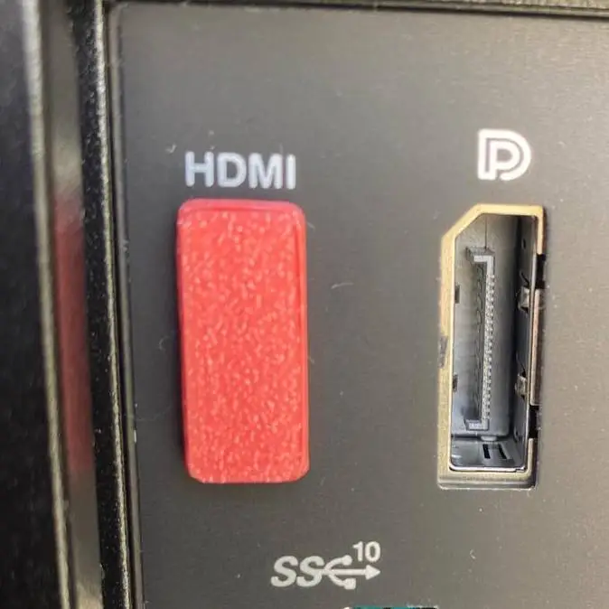 HDMIカバー