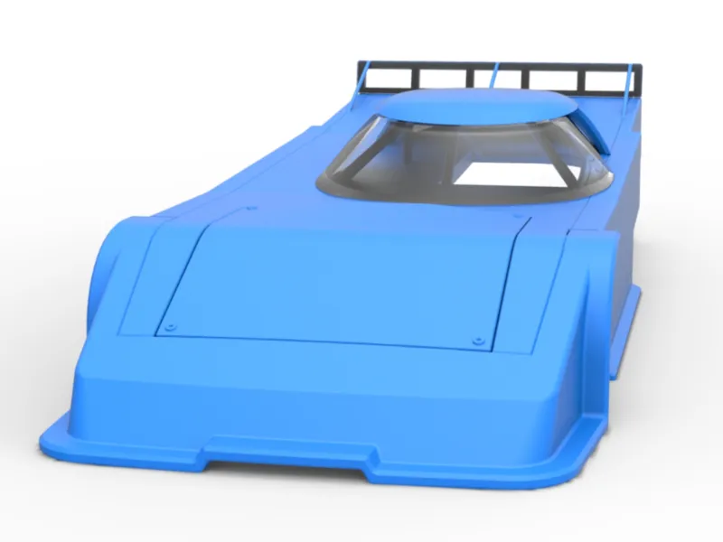 Carcaça do Asphalt Outlaw Super Late Model Escala 1:25