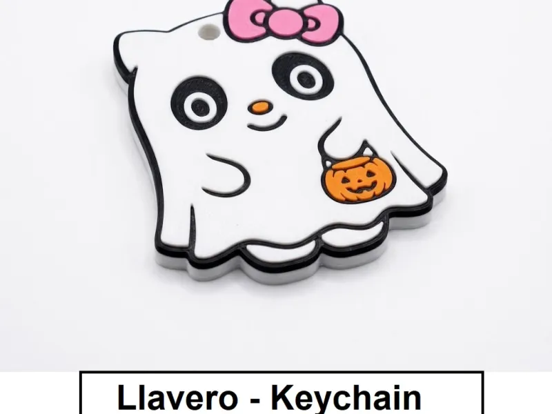 LLAVERO KITTY FANTASMA