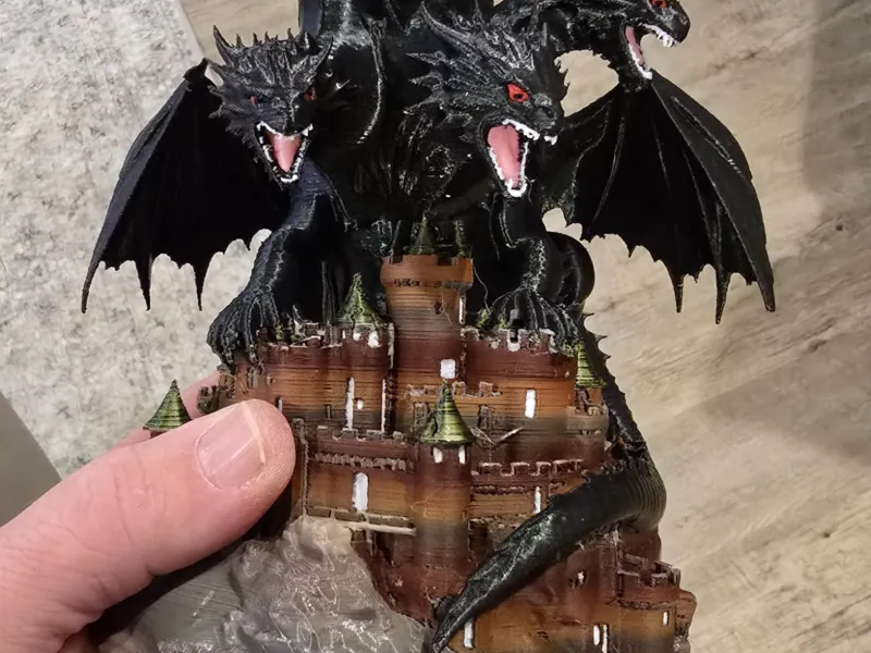 “Ultimate D&D Boss Dragon – 5 Heads of Fury”