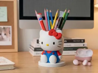 Hello Kitty Pen Holder