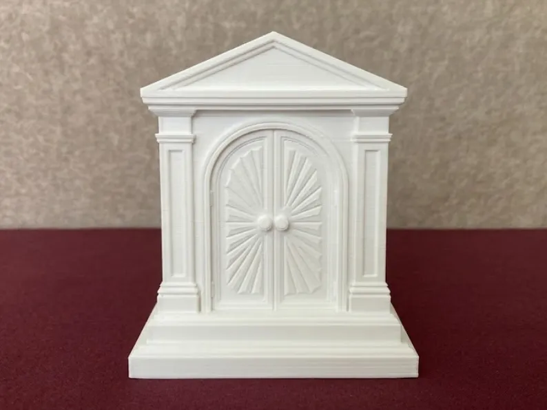 Tabernacle d'église traditionnel à doubles portes