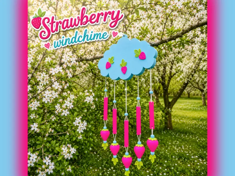 Strawberry Windchime