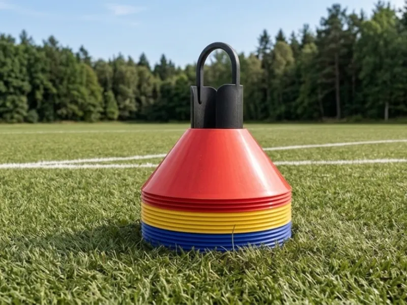 football training cones