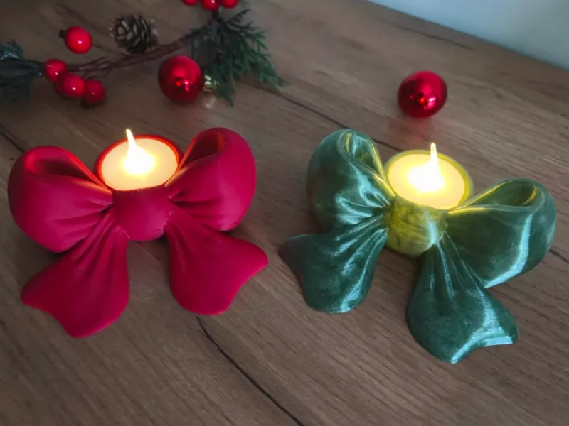 Bow+LED+Candle+Holder+by+Bluverie+Studio