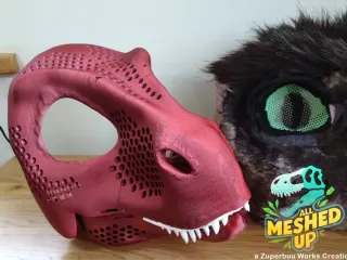 Regular SAURIAN Fursuit Head Frame
