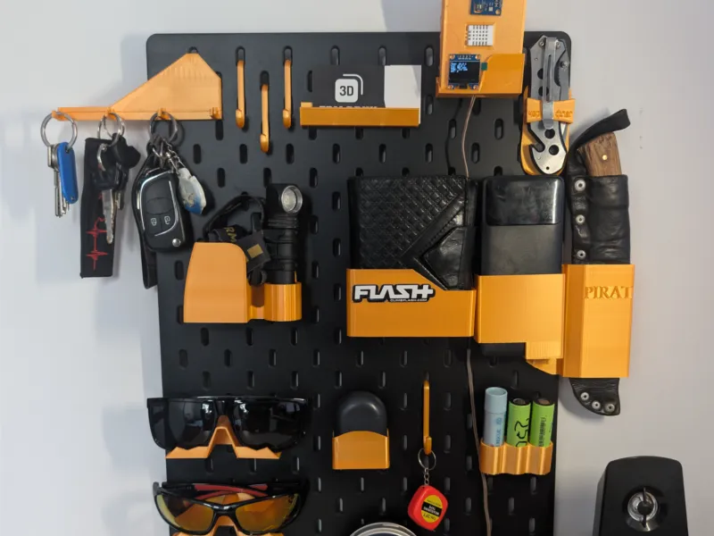 IKEA Skadis Accessories Pack: EDC, Tools & Gadgets