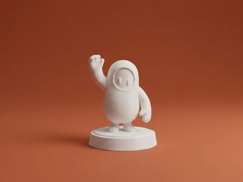 Fall Guys Bean Character Figurine