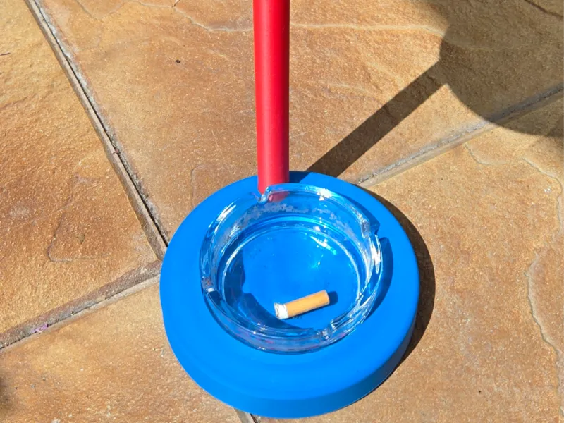 Aschenbecher Beleuchtung