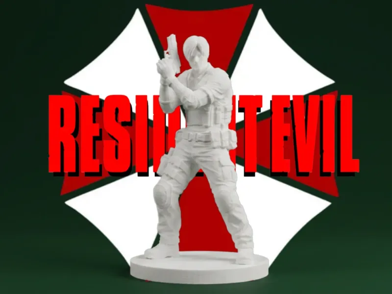 Leon S. Kennedy – Resident Evil Character Figurine