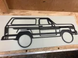 Dodge charger 1985 silhouette-0