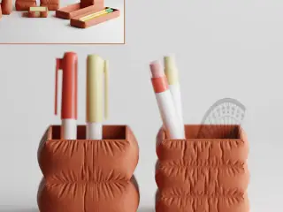 Pen Holder Mellow (Soft Office Collection)