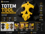 Totem Tool – EDC Multi-Tool Keychain-0