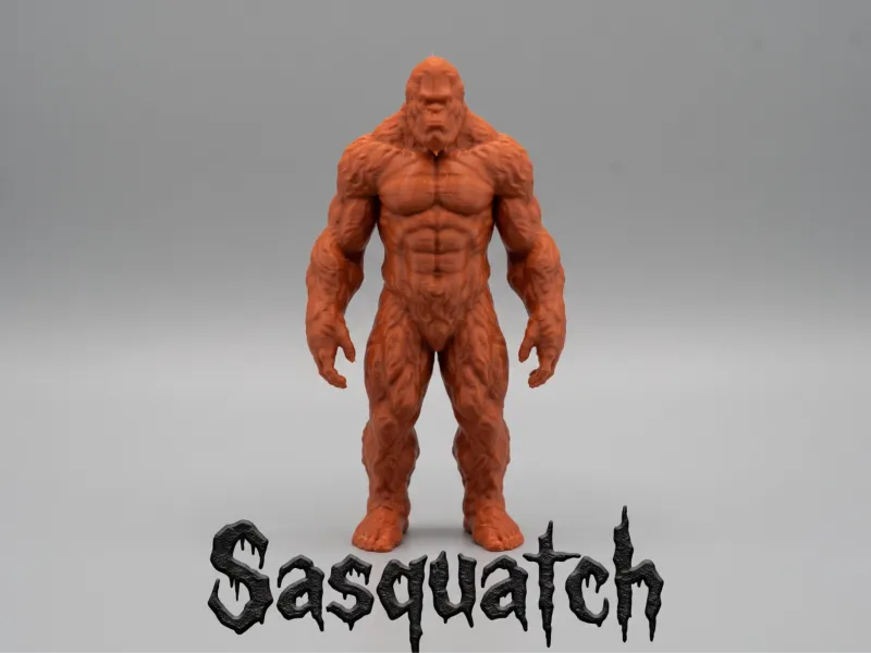 Realistic Sasquatch / Bigfoot Figurine