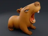 lazy capybara-0